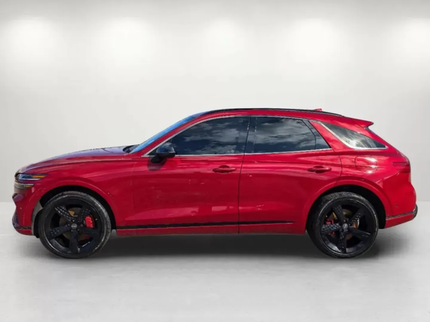 2022 /Red Genesis GV70 3.5T Sport (KMUMCDTC7NU) with an Twin Turbo Premium Unleaded V-6 3.5 L/212 engine, 8-Speed Automatic w/OD transmission, located at 3959 U.S. 80 W, Phenix City, AL, 36870, (334) 297-4885, 32.469296, -85.135185 - 2022 Genesis GV70 3.5T Sport - Photo#8