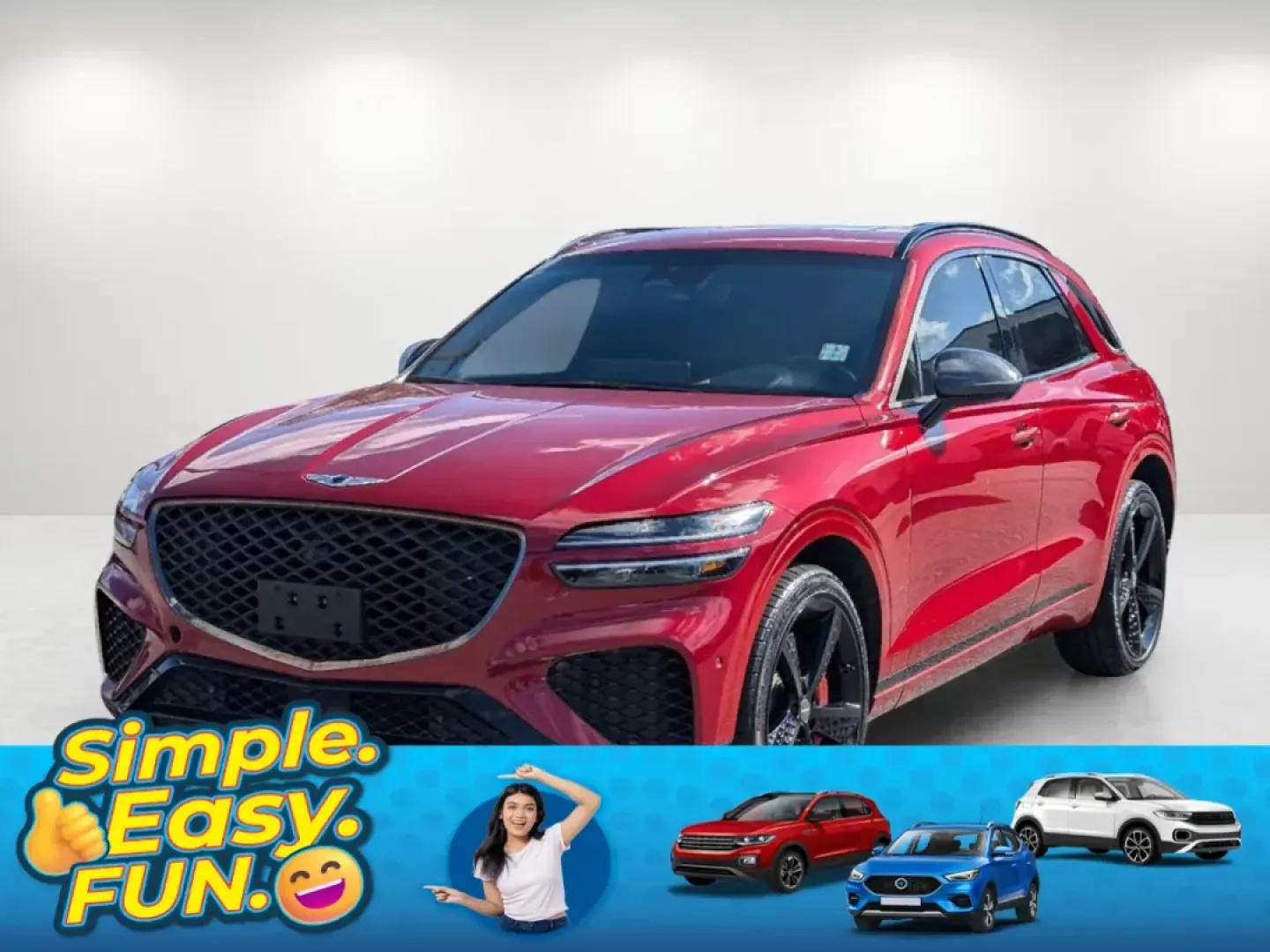 2022 /Red Genesis GV70 3.5T Sport (KMUMCDTC7NU) with an Twin Turbo Premium Unleaded V-6 3.5 L/212 engine, 8-Speed Automatic w/OD transmission, located at 3959 U.S. 80 W, Phenix City, AL, 36870, (334) 297-4885, 32.469296, -85.135185 - 2022 Genesis GV70 3.5T Sport - Photo#0