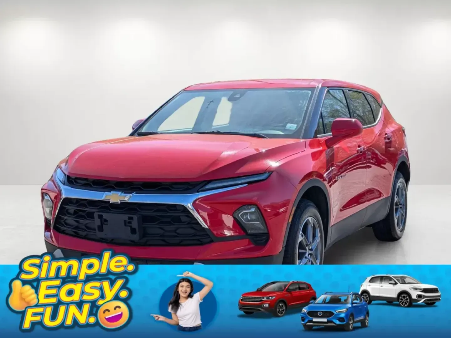 2023 /Jet Black Chevrolet Blazer LT (3GNKBHR41PS) with an Turbocharged Gas I4 2.0L/ engine, 9-Speed Automatic transmission, located at 5115 14th Ave., Columbus, GA, 31904, (706) 323-0345, 32.511494, -84.971046 - 2023 Chevrolet Blazer LT - Photo#0